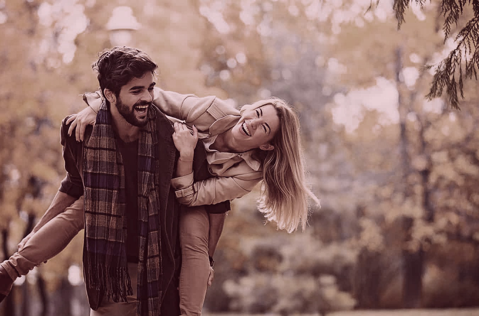 couple laughing couple