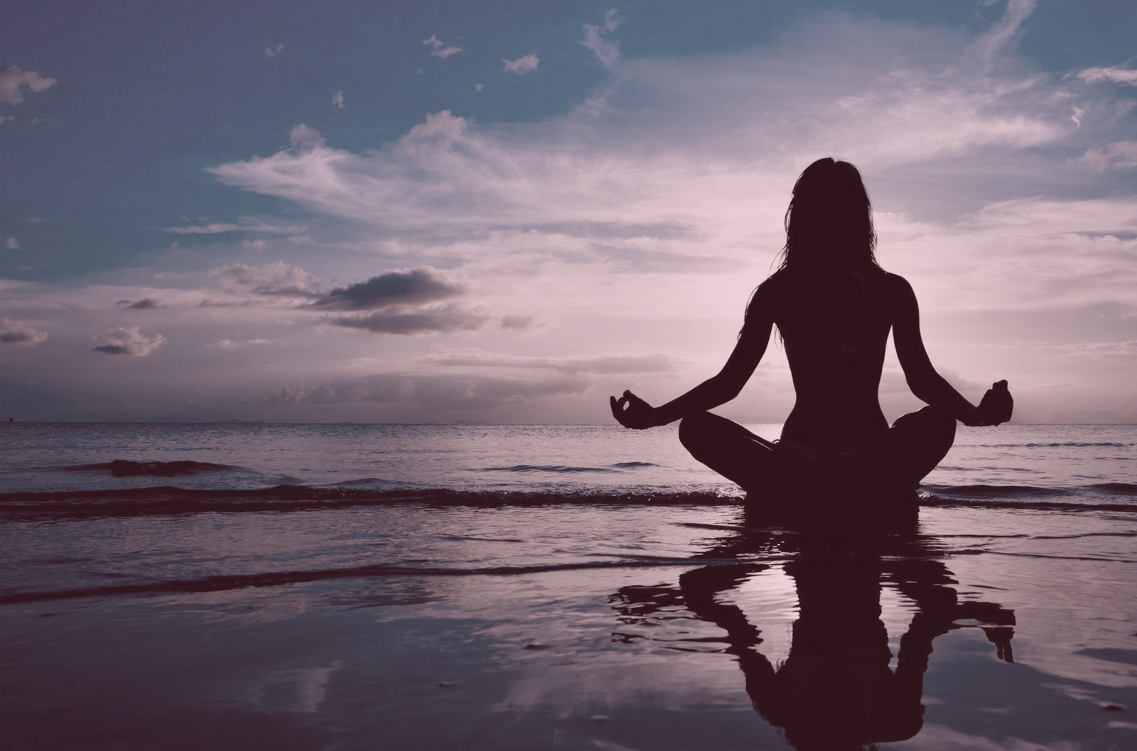 woman meditating meditation - zen