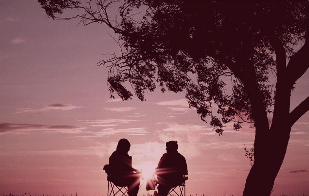 couple talking - prompt questions - deep conversations